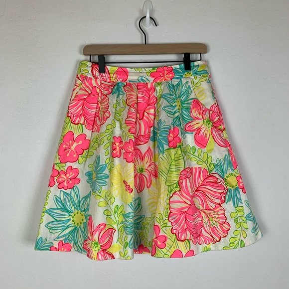 Lilly Pulitzer Dresses & Skirts - Lilly Pulitzer Floral Skirt